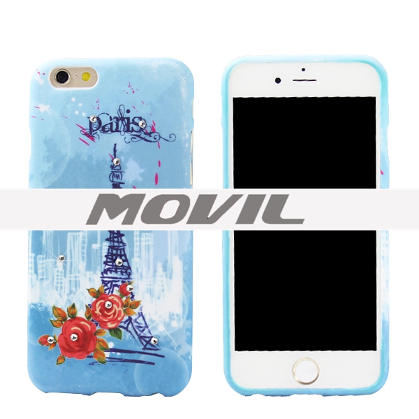 NP-2555 Funda Colorido suave TPU para Apple iPhone 6-2